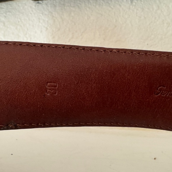 Polo by Ralph Lauren Genuine Brown‎ Alligator Belt Made In Italy Size 30 - Picture 10 of 10